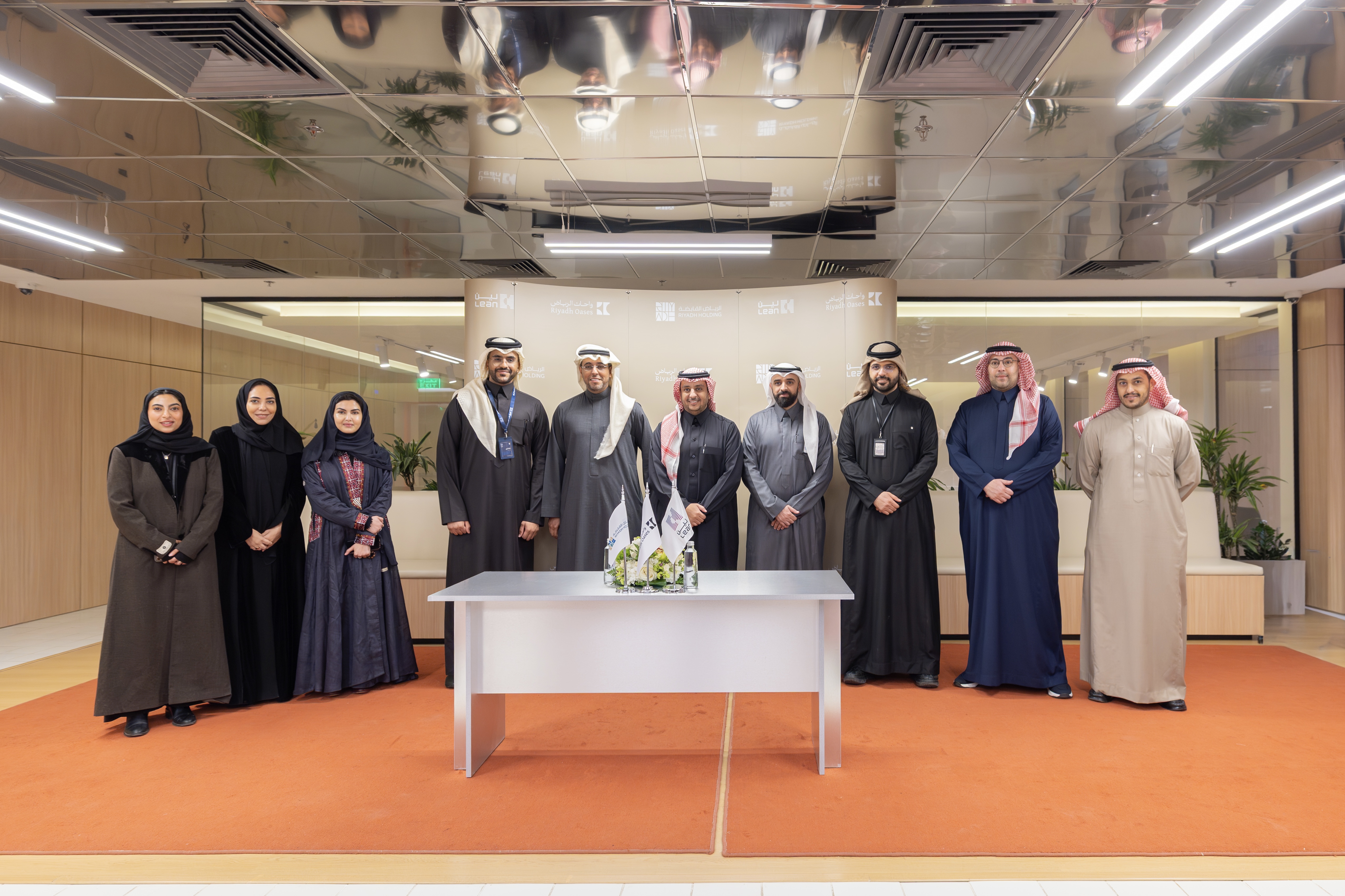 Riyadh Oases Agreement Group Photo